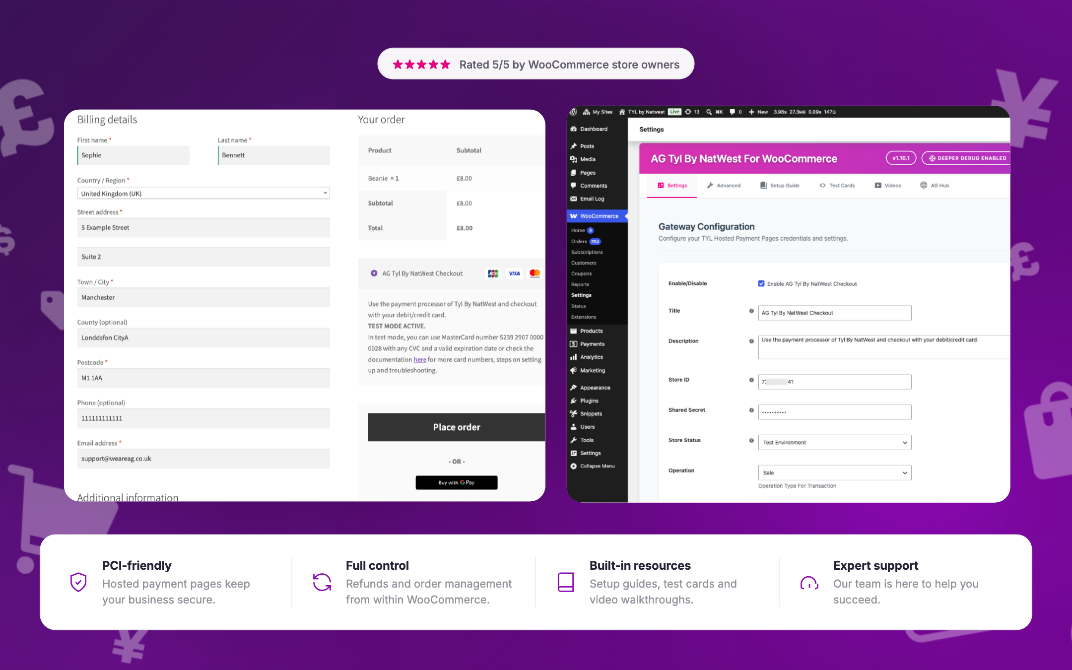 Accept Tyl by NatWest payments on WooCommerce