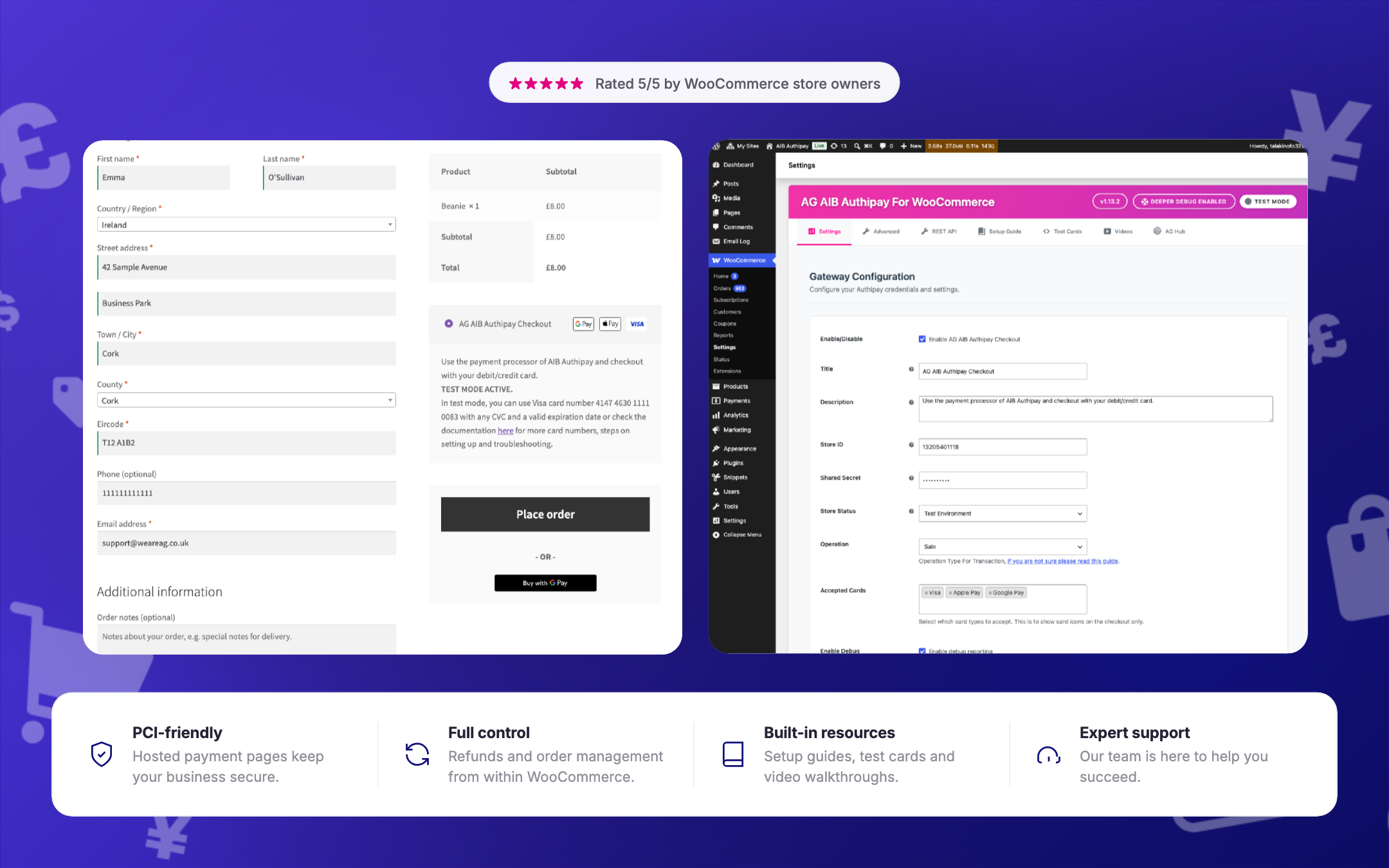 Modern Authipay payments for growing WooCommerce stores