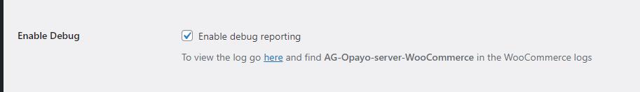 Enable plugin debug log